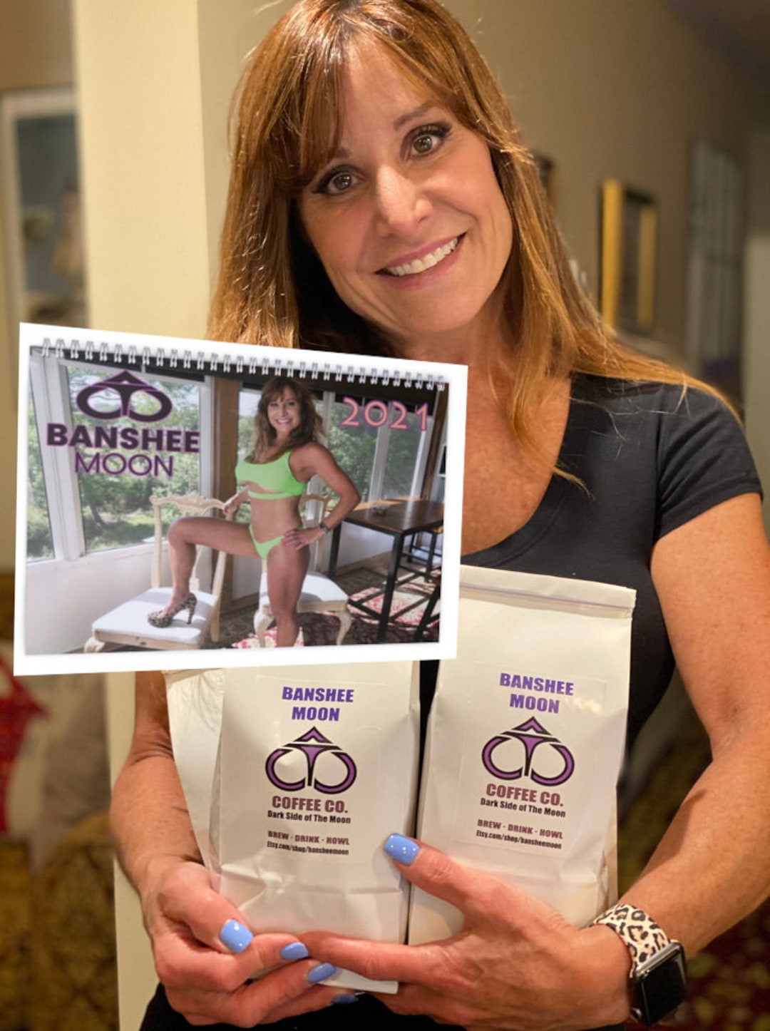 Farm Girl Coffee Beans and Signed 2021 Calendar Signed on Back Cover Etsy