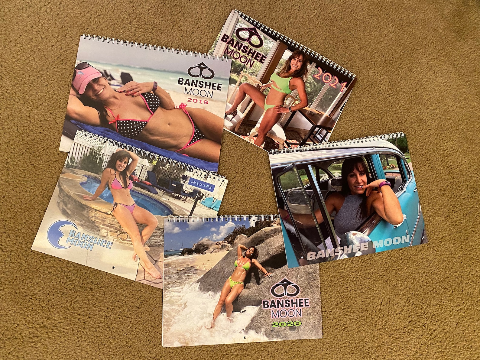 All Six Farm Girl Banshee Moon Calendars 2017 2022 Signed (if