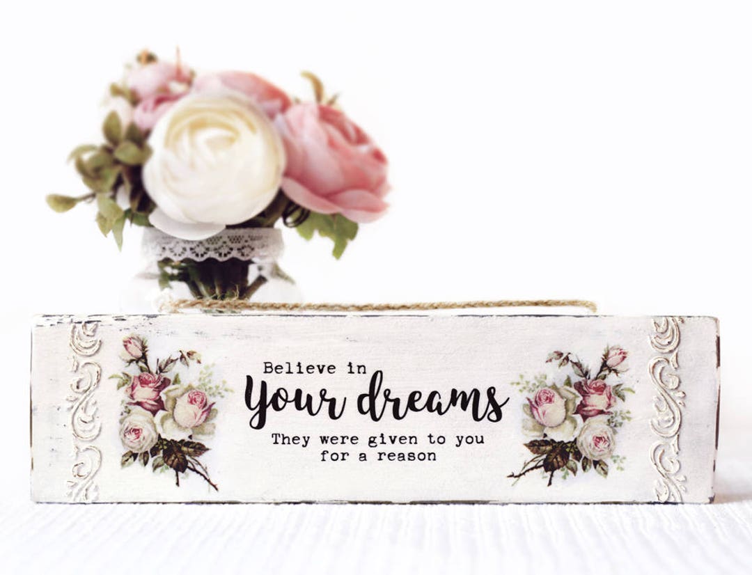 Wooden Quote Sign Wooden Inspirational Sign Motivational Etsy