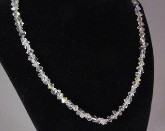 Clear Sparkler Necklace