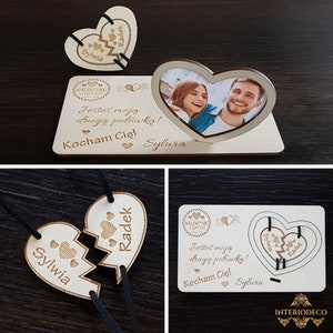 3in1 Postkarte, Fotorahmen und Armbänder in einem Design. 2 Modelle in einem Set. Laser geschnittene Dateien. cdr, ai, svg, dxf. Digitales Muster