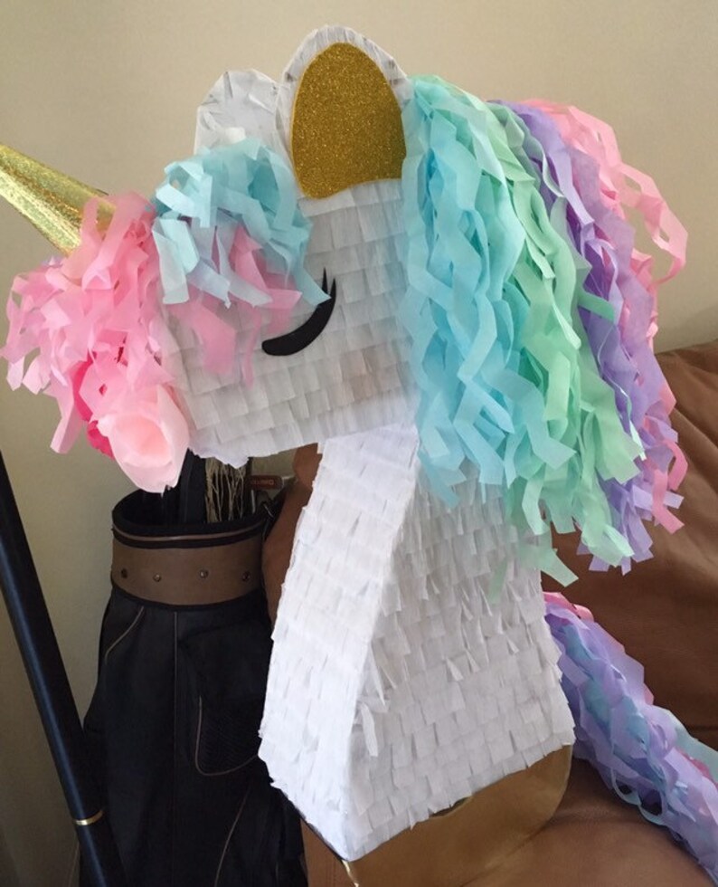 unicorn pinata unicorn number pinata pinata for unicorn etsy