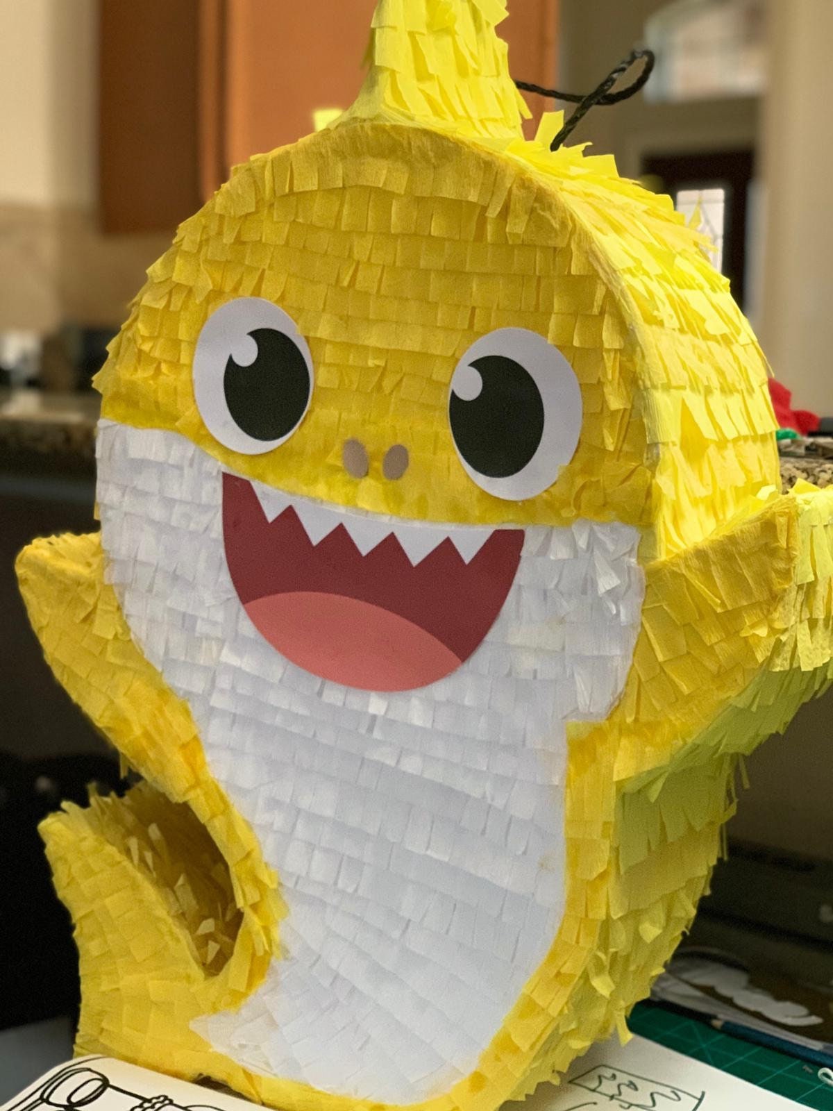 Baby Shark Pinata Shark piñata Pinata Under the Sea Pinata Etsy