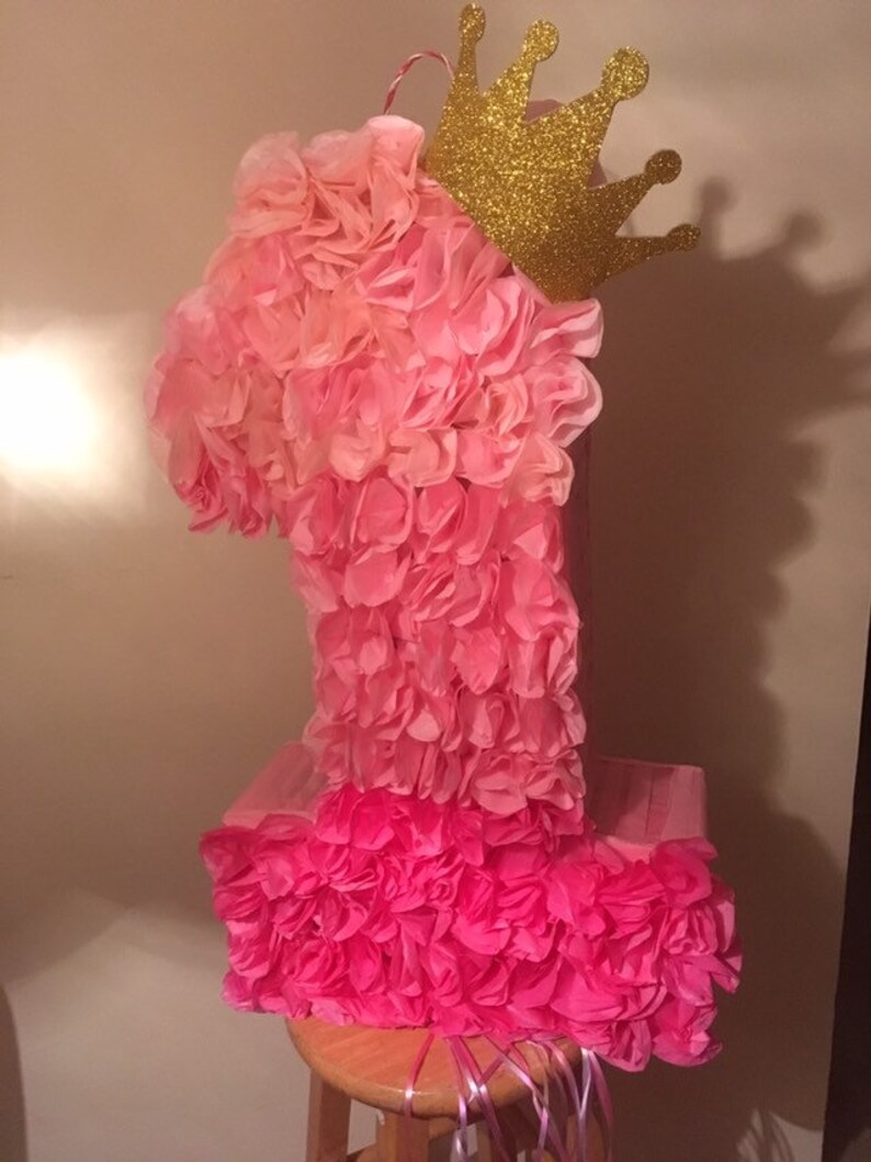 Letter Pinata Numbers Pinatas Flowered Pinata Number Etsy