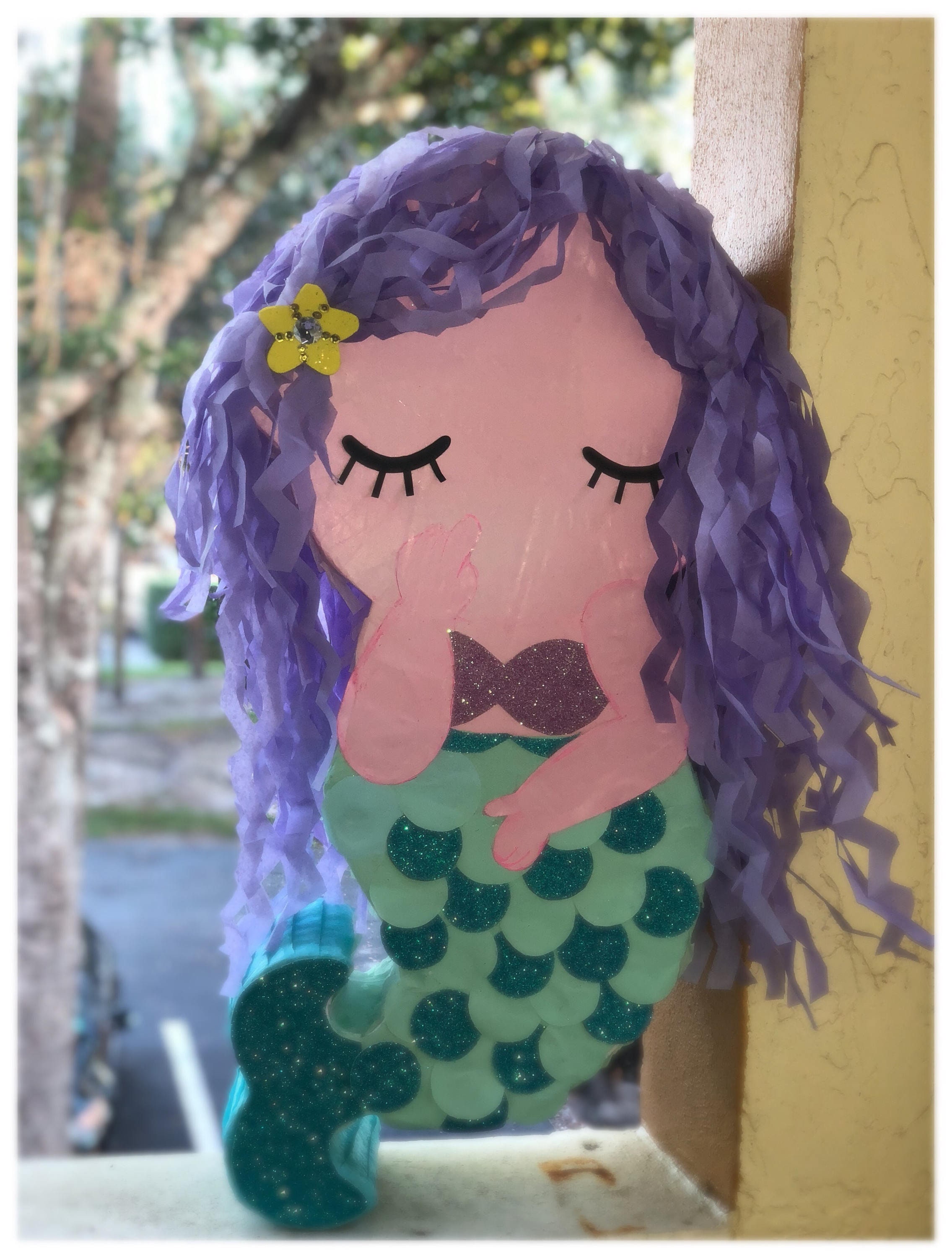 Piñata de sirena bajo el mar fiesta de cumpleaños fiesta de -  España