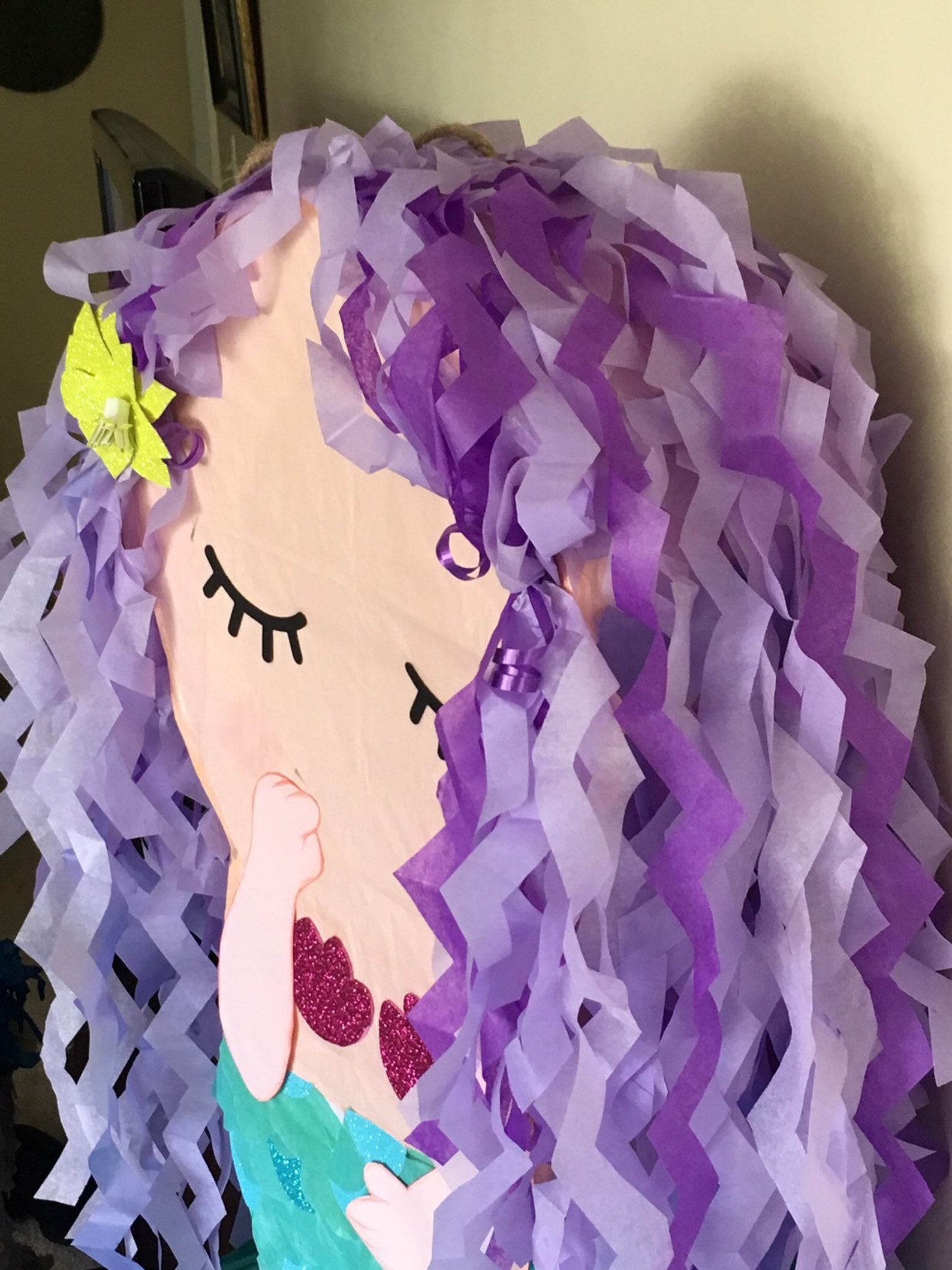 Mermaid Pinata Under the Sea Pinata Mermaid Party Mermaid Etsy UK