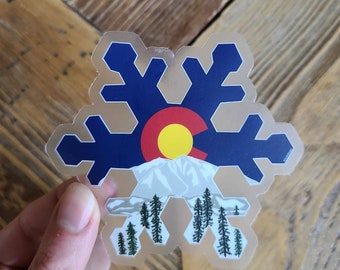 Colorado sticker - Clear