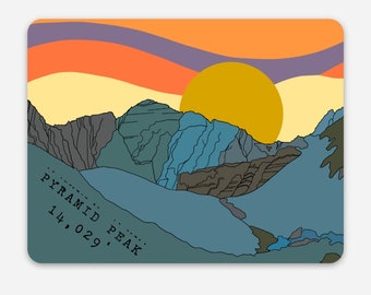 Pyramid Peak Sticker