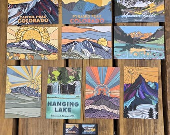 Colorado Mountain Postcard pack