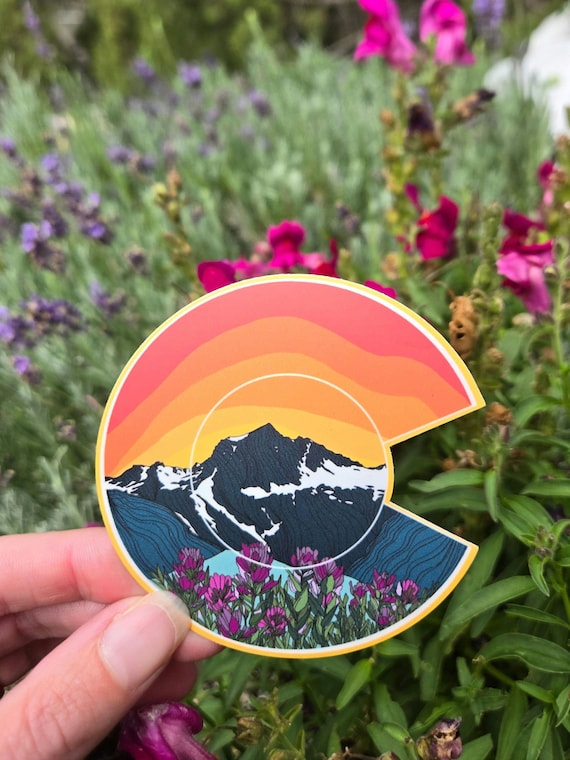 Colorado C - Wildflowers sticker