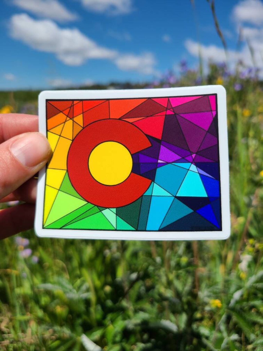Colorful Colorado Sticker - Etsy