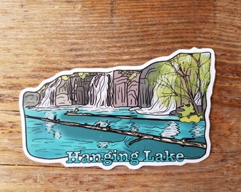 Hanging Lake Sticker- Matte