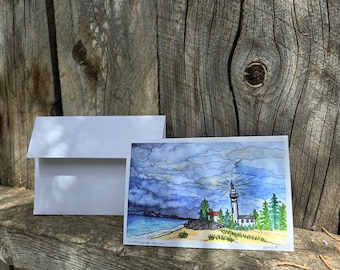 Lighthouse card set ( 5 pack)