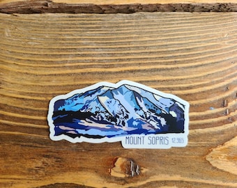 Mount Sopris Sticker- Matte