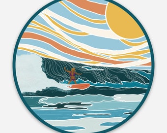 Surf Sticker