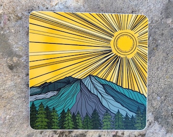 Sopris Sticker -Sunshine