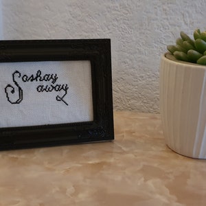 Handmade &quot;Sashay Away&quot; RuPauls Drag Race Framed Competed Design Oooh Girl Bianca Del Rio Gay Gift
