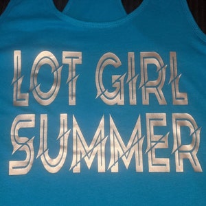 Lot Girl Summer, Phish,inspired, Lot style, Woman's Phish shirt, tank top, Phish tour image 1