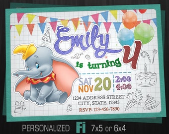 Printable Dumbo Centerpieces Dumbo Printable Decorations Etsy