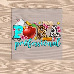 Paraprofessional Print Ready DTF Transfer