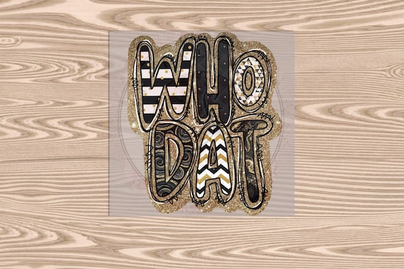 Black and Gold Football DTF Transfer: Faux Sequin/Glitter Effect - Ready to Press