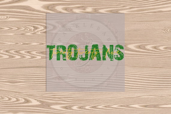 Exclusive-Ready to Press, Trojans Green and Gold 2025, heat transfer print, DTF Transfer Print