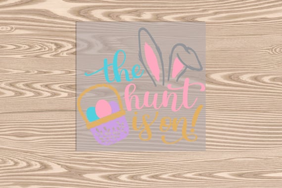 Ready to Press,  The Hunt is on Pink , DTF Transfer Print