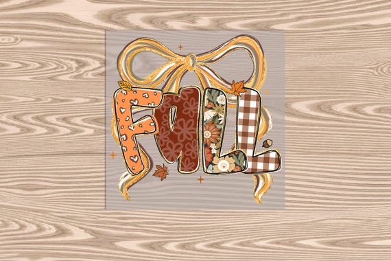 Ready to Press DTF Transfer-Fall Coquette Bows