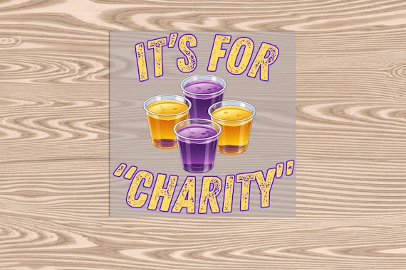 Ready to Press, For Charity Yellow, heat transfer print, DTF Transfer Print