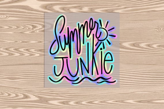 Ready to Press, Summer Junkie, DTF Transfer Print