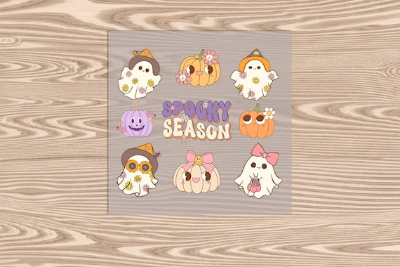 Ready to Press, Spooky Season Coquette, heat transfer print, DTF Transfer Print