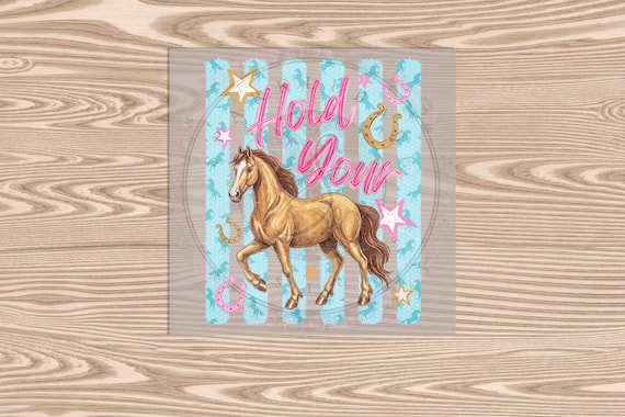 Ready to Press DTF Transfer-Hold your Horses- heat transfer