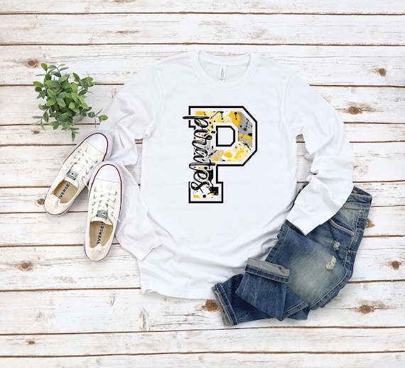 Ready to Press,   P for Pirates  ,heat transfer print , DTF Transfer Print