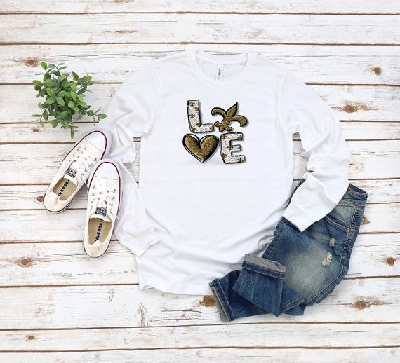 Ready to Press,   Saints Love  ,heat transfer print , DTF Transfer Print