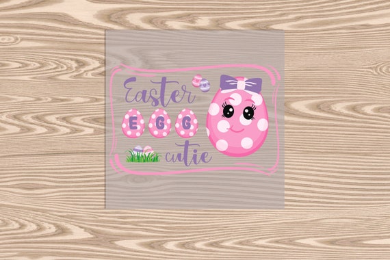 Ready to Press, Easter Egg Cutie, DTF Transfer Print