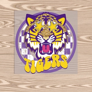 Ready to Press, Star Tiger, heat transfer print, DTF Transfer Print