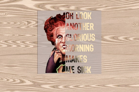 Ready to Press, Glorious Morning Halloween, heat transfer print, DTF Transfer Print