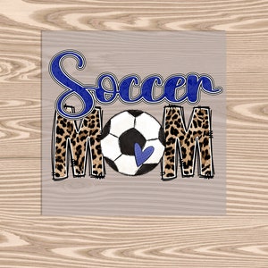 Ready to Press, Soccer Mom, heat transfer print, DTF Transfer Print