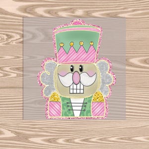 Ready to Press, Christmas Nutcracker, heat transfer print, DTF Transfer Print
