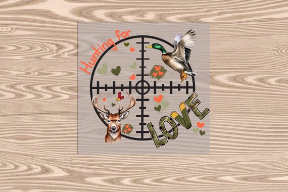 Ready to Press DTF Transfer-Hunting LoveHeat Transfer