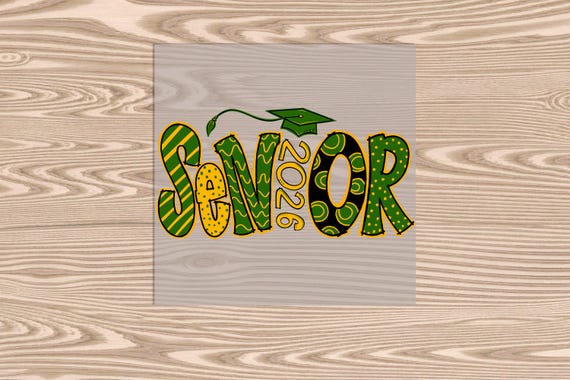 Ready to press, Green Senior 2026, DTF Transfers