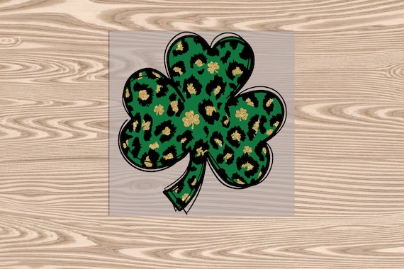 Ready to Press, Shamrock, St. Patrick's Day, DTF Transfer Print