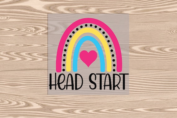 Ready to Press, Headstart Rainbow, heat transfer print, DTF Transfer Print