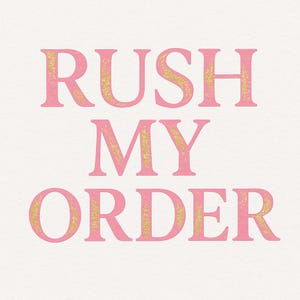 Ready to Press DTF Transfer-RUSH with Priority Shipping