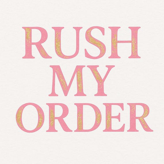 Ready to Press DTF Transfer-RUSH with Priority Shipping ,