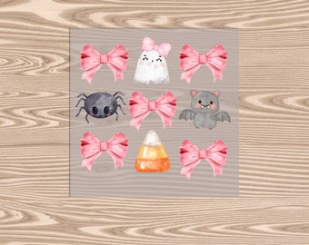Ready to Press DTF Transfer-Girls Halloween Coquette- heat transfer