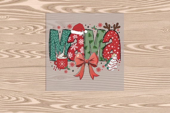 Ready to Press, Mama Snack Cake, heat transfer print, DTF Transfer Print