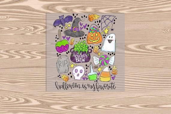 Ready to Press, Halloween is my Favorite, heat transfer print, DTF Transfer Print