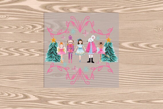 Ready to Press, Nutcracker Crew, Merry Christmas, heat transfer print, DTF Transfer Print