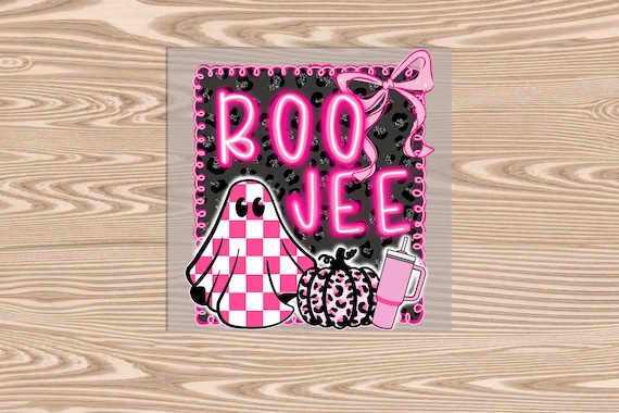 Ready to Press, Boujee Halloween, heat transfer print, DTF Transfer Print
